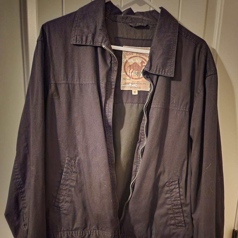 Red Camel Mens Lightweight fashionable black jacket Size M